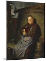Brother Master Brewer in the Beer Cellar, 1902-Eduard Grutzner-Mounted Giclee Print
