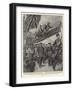 Brother Tars, a British Welcome to German Sailors at Dover-William T. Maud-Framed Giclee Print