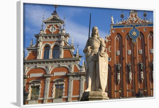 Brotherhood of Blackheads House, Old Town, UNESCO World Heritage Site, Riga, Latvia, Europe-Doug Pearson-Framed Photographic Print