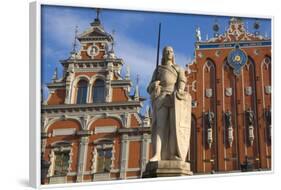 Brotherhood of Blackheads House, Old Town, UNESCO World Heritage Site, Riga, Latvia, Europe-Doug Pearson-Framed Photographic Print