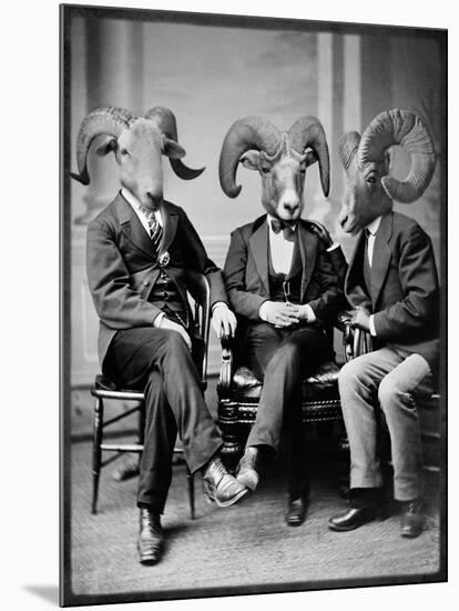 Brotherhood of the Ram-Grand Ole Bestiary-Mounted Art Print