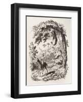 Brothers Grimm Children's and-George Cruikshank-Framed Giclee Print