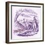 Brothers Grimm Children's and-George Cruikshank-Framed Giclee Print