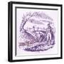 Brothers Grimm Children's and-George Cruikshank-Framed Giclee Print