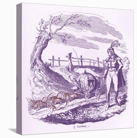 Brothers Grimm Children's and-George Cruikshank-Stretched Canvas