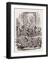 Brothers Grimm Children's and-George Cruikshank-Framed Giclee Print