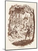 Brothers Grimm Children's and-George Cruikshank-Mounted Giclee Print