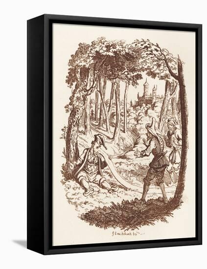 Brothers Grimm Children's and-George Cruikshank-Framed Stretched Canvas