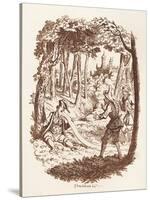 Brothers Grimm Children's and-George Cruikshank-Stretched Canvas