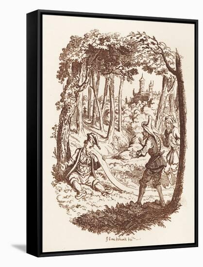 Brothers Grimm Children's and-George Cruikshank-Framed Stretched Canvas