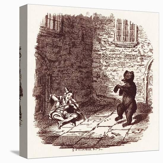 Brothers Grimm Children's and-George Cruikshank-Stretched Canvas