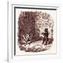 Brothers Grimm Children's and-George Cruikshank-Framed Giclee Print