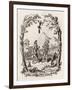 Brothers Grimm Children's and-George Cruikshank-Framed Giclee Print