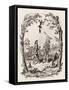 Brothers Grimm Children's and-George Cruikshank-Framed Stretched Canvas