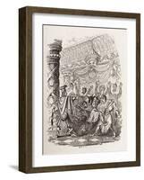 Brothers Grimm Children's-George Cruikshank-Framed Giclee Print