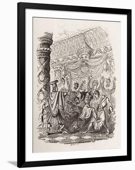 Brothers Grimm Children's-George Cruikshank-Framed Giclee Print