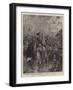 Brothers in Arms Meet Again, a Scene in the Strand-William T. Maud-Framed Giclee Print