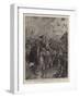 Brothers in Arms Meet Again, a Scene in the Strand-William T. Maud-Framed Giclee Print