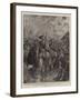 Brothers in Arms Meet Again, a Scene in the Strand-William T. Maud-Framed Giclee Print