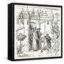 Brothers Polo Set Out from Constantinople With, Marco for China-null-Framed Stretched Canvas