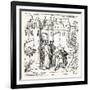 Brothers Polo Set Out from Constantinople With, Marco for China-null-Framed Giclee Print