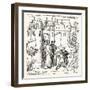 Brothers Polo Set Out from Constantinople With, Marco for China-null-Framed Giclee Print