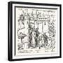 Brothers Polo Set Out from Constantinople With, Marco for China-null-Framed Giclee Print