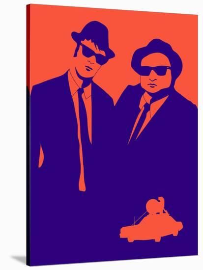 Brothers Poster-Anna Malkin-Stretched Canvas