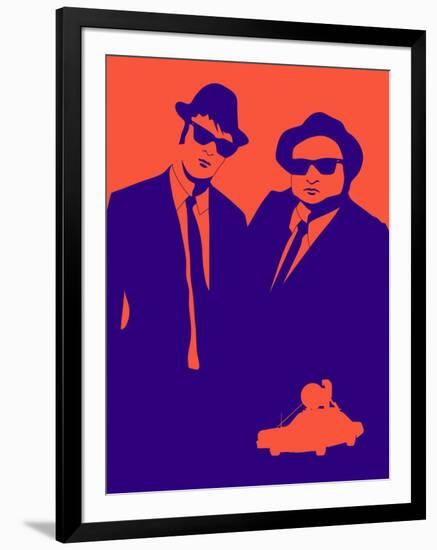 Brothers Poster-Anna Malkin-Framed Art Print