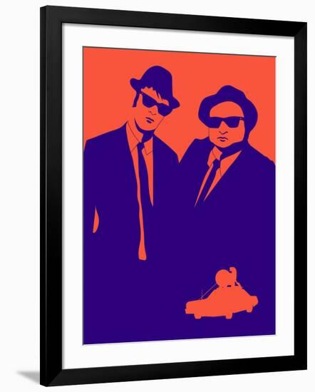 Brothers Poster-Anna Malkin-Framed Art Print