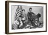 Brothers, Toys, and School Desk-null-Framed Photographic Print