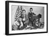 Brothers, Toys, and School Desk-null-Framed Photographic Print