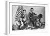 Brothers, Toys, and School Desk-null-Framed Photographic Print