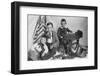 Brothers, Toys, and School Desk-null-Framed Photographic Print