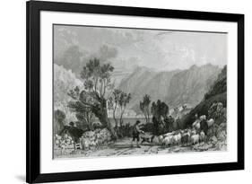 Brothers' Water, Lake District-Thomas Allom-Framed Art Print