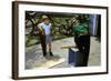 Brothers Working on a Project-William P. Gottlieb-Framed Photographic Print