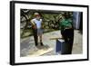 Brothers Working on a Project-William P. Gottlieb-Framed Photographic Print