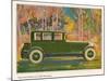 Brougham Car, Magazine Advertisement, USA, 1925-null-Mounted Giclee Print