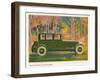 Brougham Car, Magazine Advertisement, USA, 1925-null-Framed Giclee Print