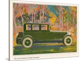 Brougham Car, Magazine Advertisement, USA, 1925-null-Stretched Canvas