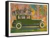 Brougham Car, Magazine Advertisement, USA, 1925-null-Framed Stretched Canvas