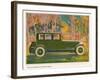 Brougham Car, Magazine Advertisement, USA, 1925-null-Framed Giclee Print