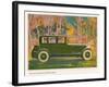 Brougham Car, Magazine Advertisement, USA, 1925-null-Framed Giclee Print