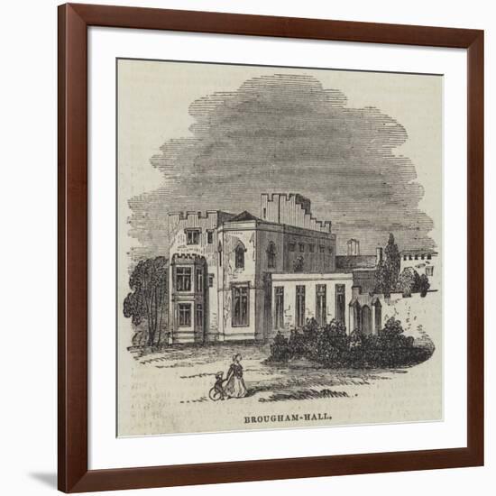 Brougham-Hall-null-Framed Giclee Print