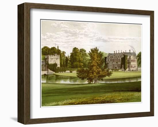 Broughton Castle, Oxfordshire, Home of Lord Saye and Sele, C1880-AF Lydon-Framed Giclee Print