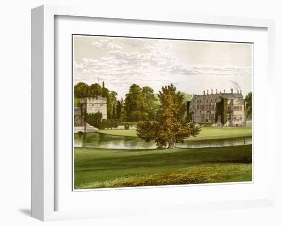 Broughton Castle, Oxfordshire, Home of Lord Saye and Sele, C1880-AF Lydon-Framed Giclee Print