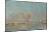 Brouillard sur la Lys-Fog on the river Lys.-Emile Claus-Mounted Giclee Print