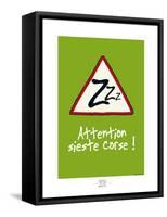 Broutch - Attention, sieste corse-Sylvain Bichicchi-Framed Stretched Canvas
