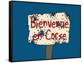 Broutch - Bienvenue en Corse-Sylvain Bichicchi-Framed Stretched Canvas