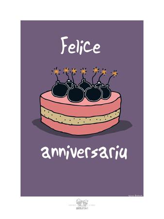 Broutch Bon Anniversaire Corse Prints Sylvain Bichicchi Allposters Com